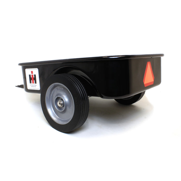 IH Logo Black Steel Pedal Trailer by ERTL