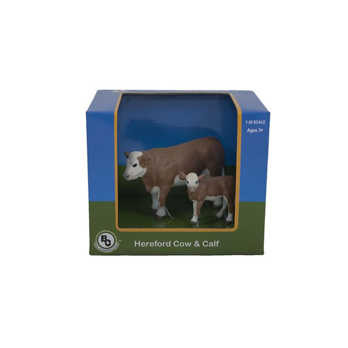 1/20 Hereford Cow & Calf by Big Country Toys
