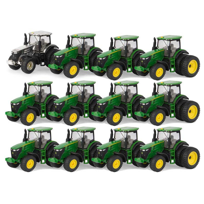 Factory Sealed Case of 12, 1/64 Limited Edition 2017 Farm Show John Deere 7310R with Rear Duals