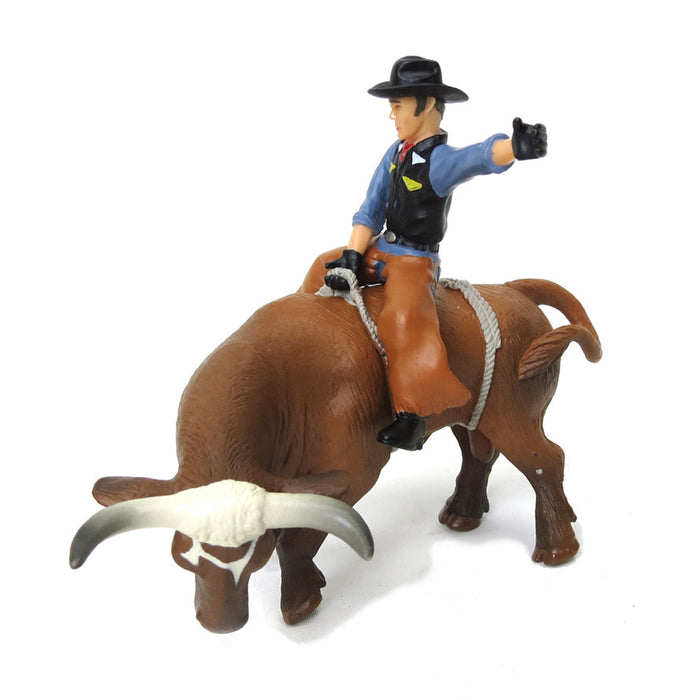 1/16 Little Buster Toys Bucking Bull & Rider
