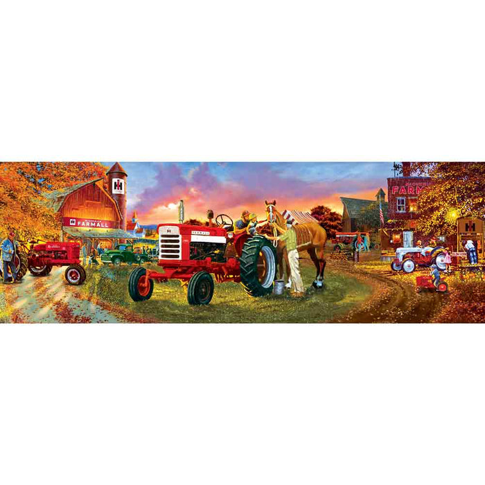 Farmall Horse Power Panoramic 1000 Piece Puzzle