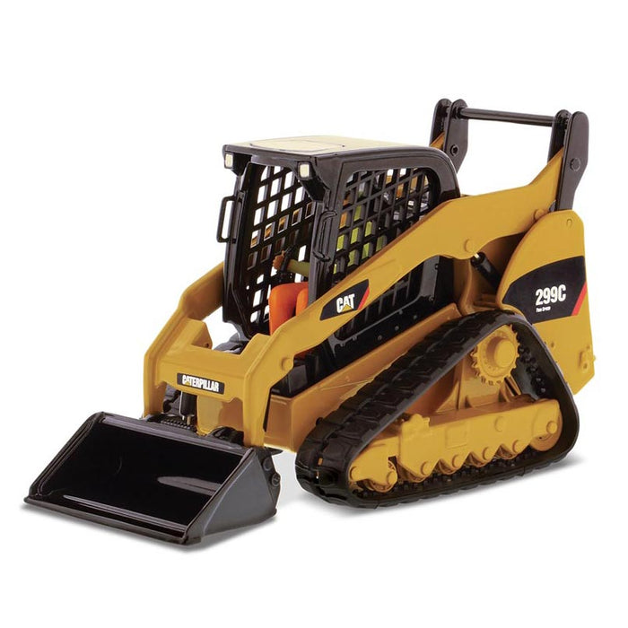 1/32 Caterpillar 299C Compact Track Loader with Work Tools