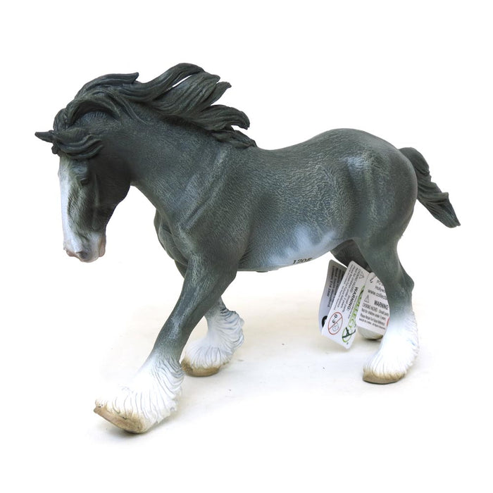 Clydesdale Stallion Blue Roan (Horse) by CollectA