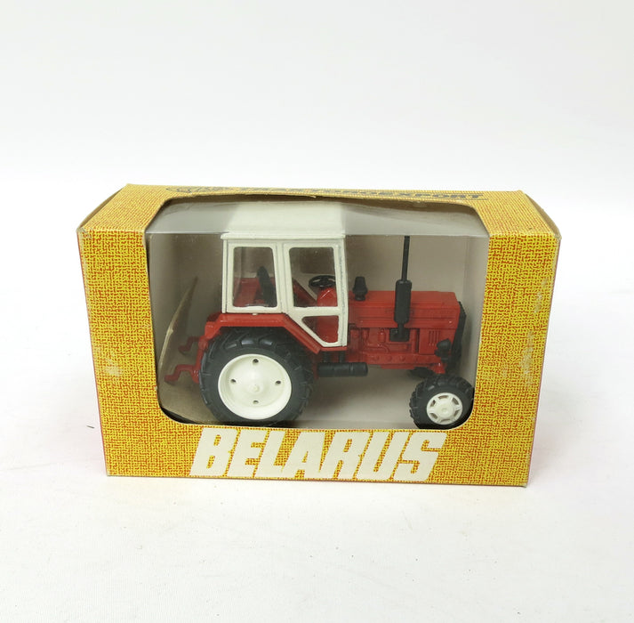 1/43 Belarus Die-cast Tractor with Cab and Lights, Made in USSR