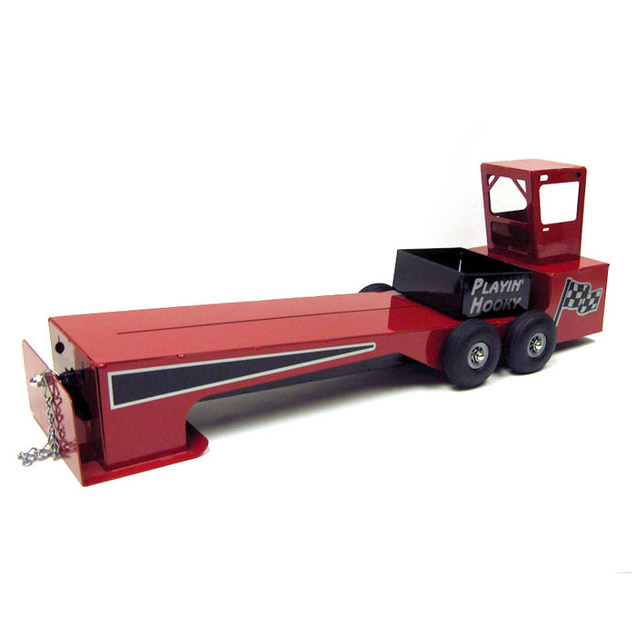 1/16 Red Custom Steel Pulling Sled with Cab
