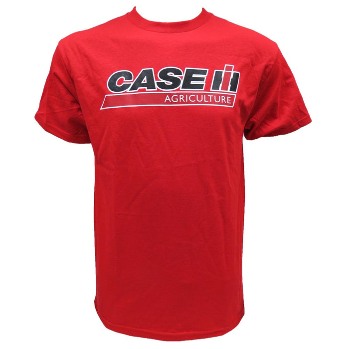 Case IH Agriculture Logo On Red Short Sleeve Tee Shirt