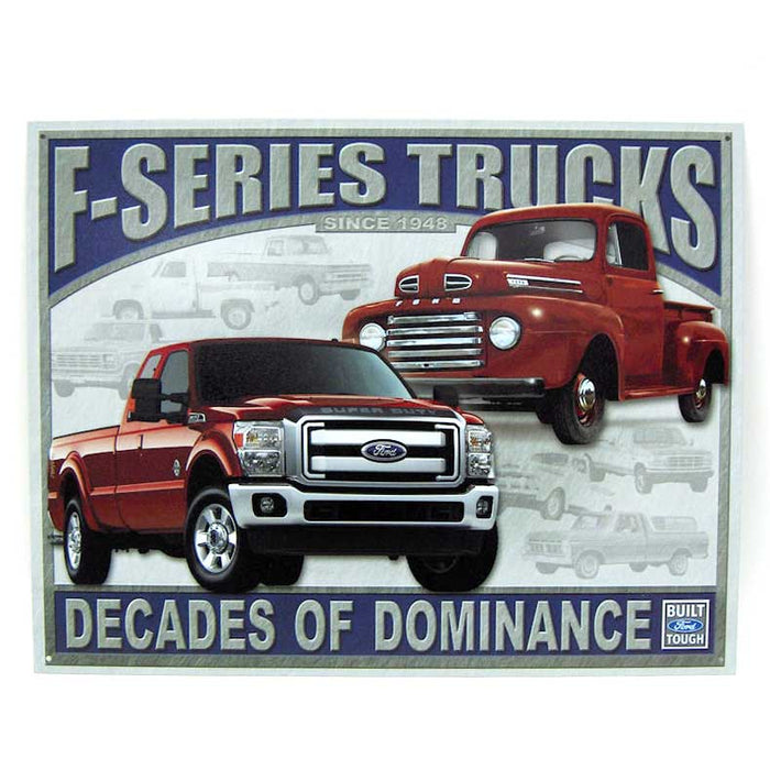 Ford F-Series Trucks  Tin Sign 12 x 16