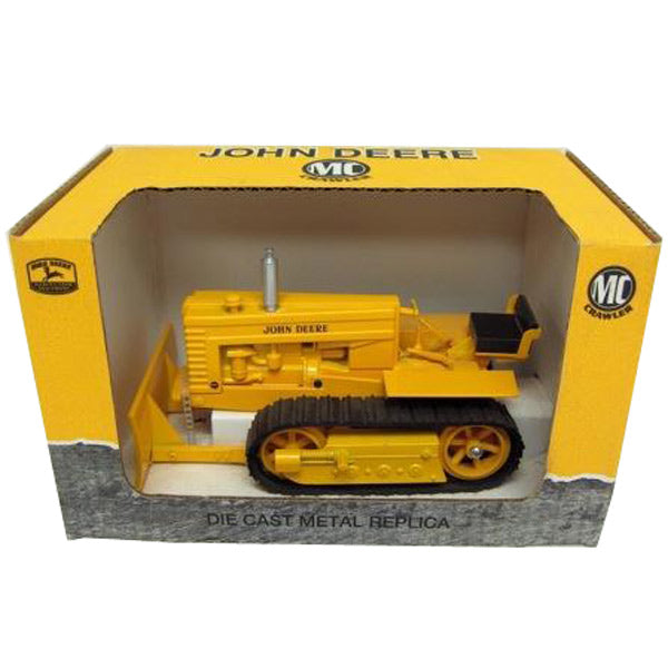 1/16 John Deere Industrial Yellow MC Crawler with Steel Blade