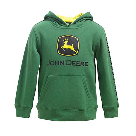 Juvy John Deere Trademark Green Hooded Sweatshirt