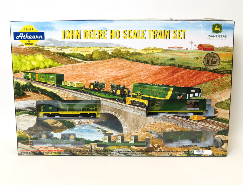1/87 John Deere HO Scale 70 Series Train Set #7 by Athearn, 2003 Edition