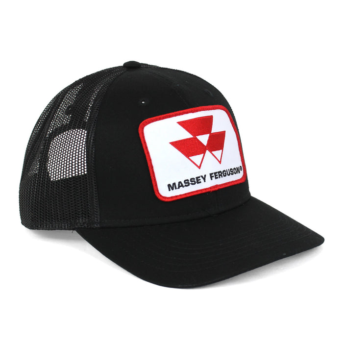 Massey Ferguson Logo Black Mesh Back Cap