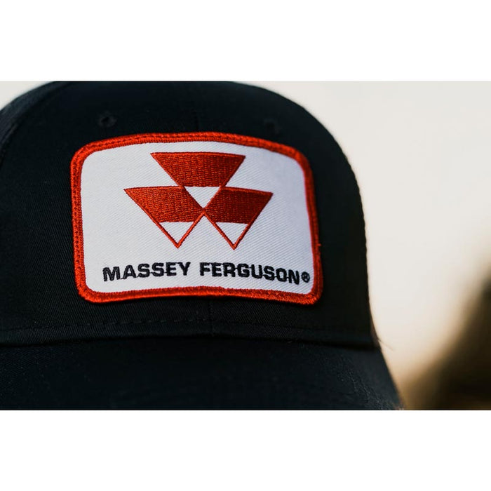 Massey Ferguson Logo Black Mesh Back Cap