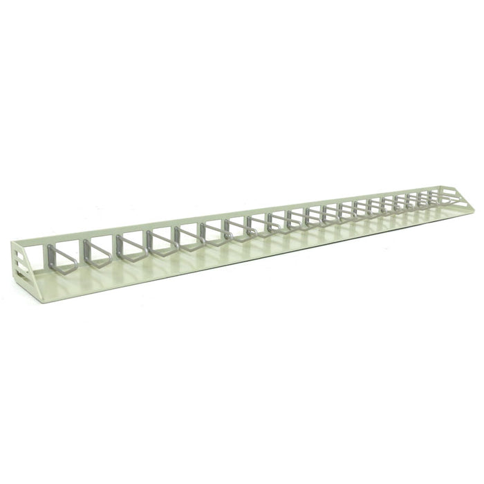 1/64 21 Cow Stanchion Row on Metal Frame, 15in Long