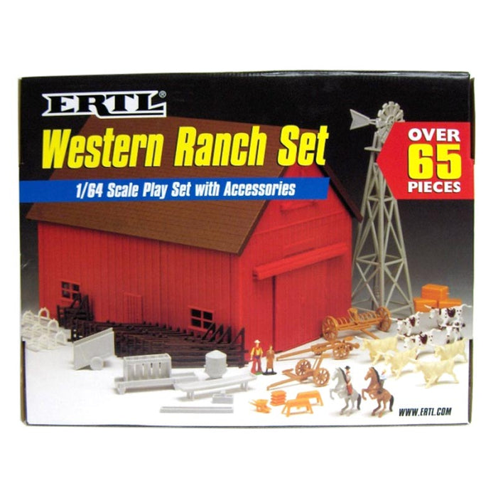 1/64 ERTL Western Ranch Play Set with Accessories