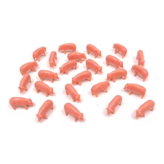 1/64 25 Pack of Pink Pigs
