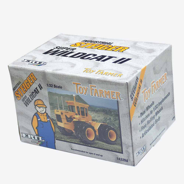1/32 Steiger Super Wildcat II, Construction Yellow, #8 in Toy Farmer Steiger Series