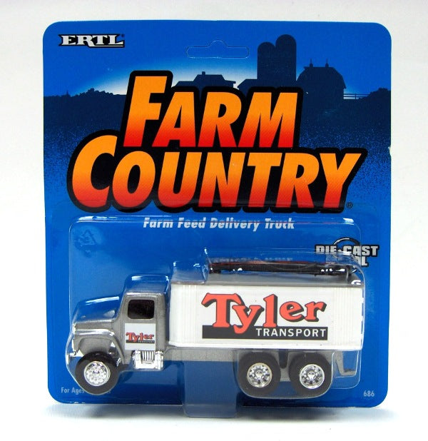 1/64 Tandem Axle Grain Truck by ERTL, Tyler Transport