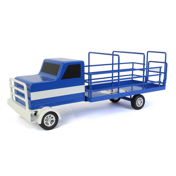 1/16 Little Buster Toys Blue Cattle Truck