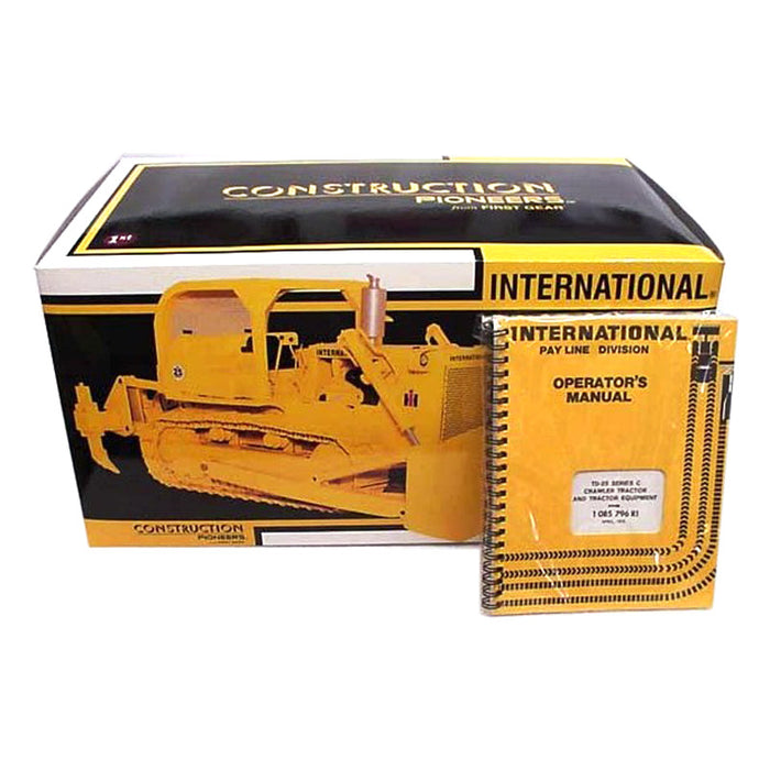 1/25 International TD-25 Industrial Yellow Crawler by First Gear