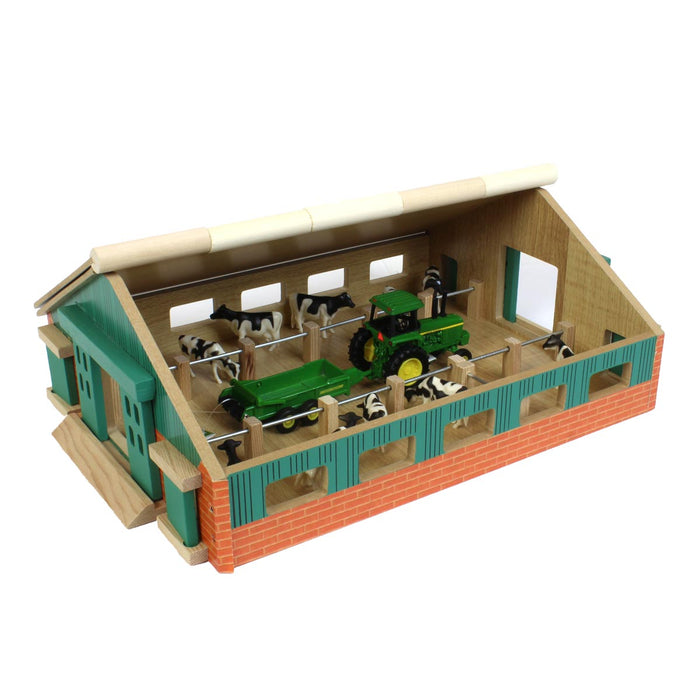 1/87 Deluxe Cattle Barn with Drive Thru Bay