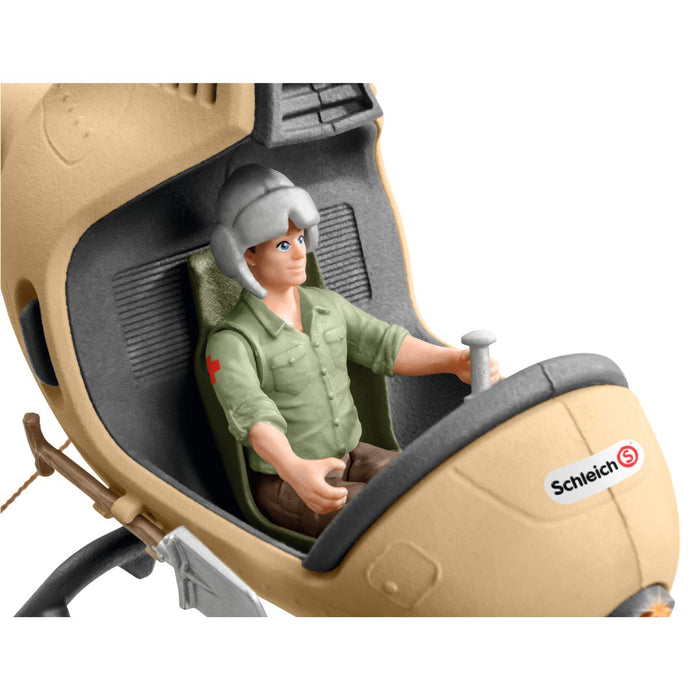 (B&D) Animal Rescue Helicopter by Schleich - Damaged Item