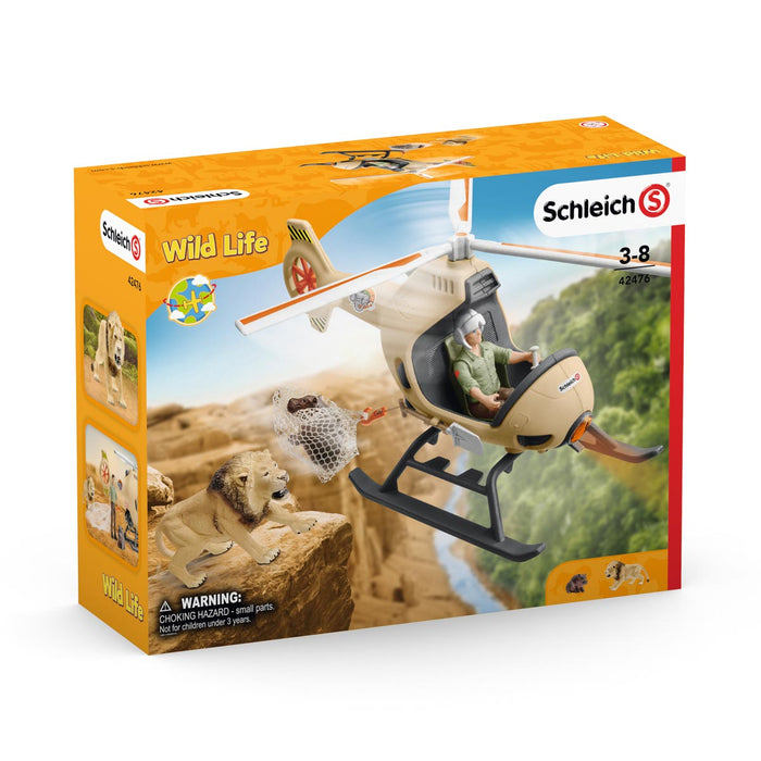 (B&D) Animal Rescue Helicopter by Schleich - Damaged Item