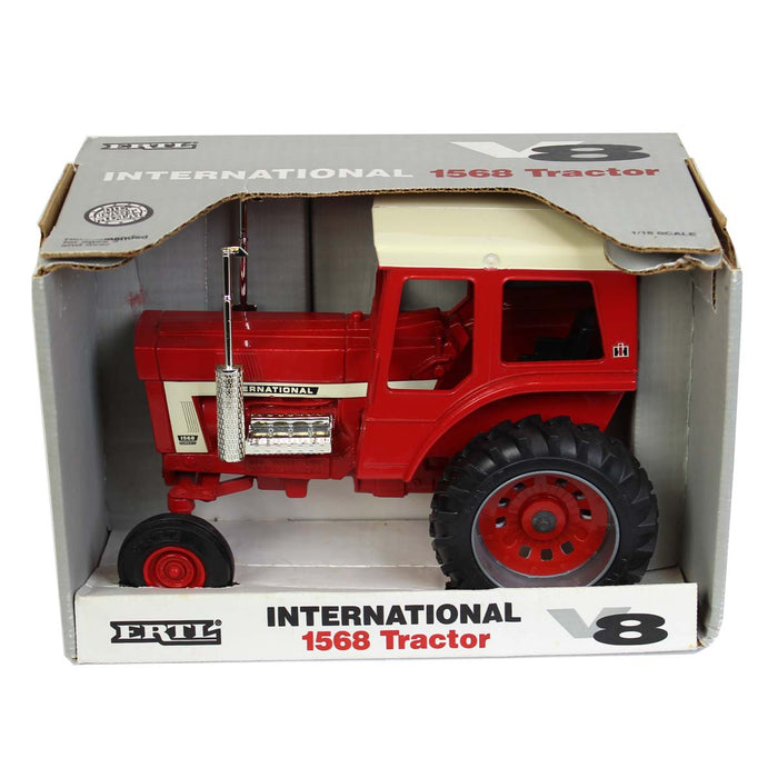 (B&D) 1/16 International 1568 Cab with Dual Chrome Stacks, 3rd of 4 in ERTL V8 Series - Damaged Item