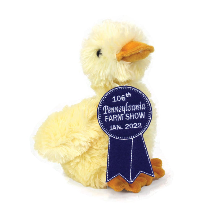 8in Plush Duckling, 2022 PA Farm Show Collectible