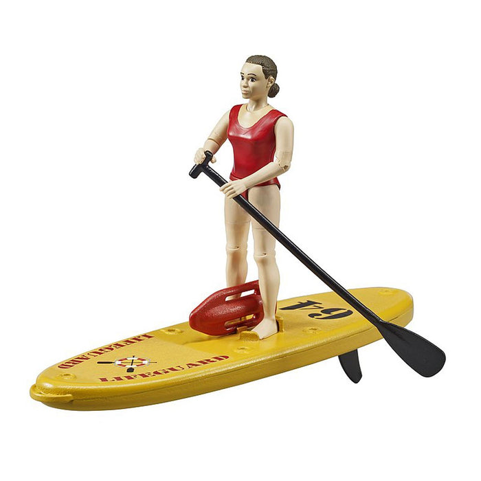 1/16 Bworld Life Guard with Stand up Paddle Board by Bruder