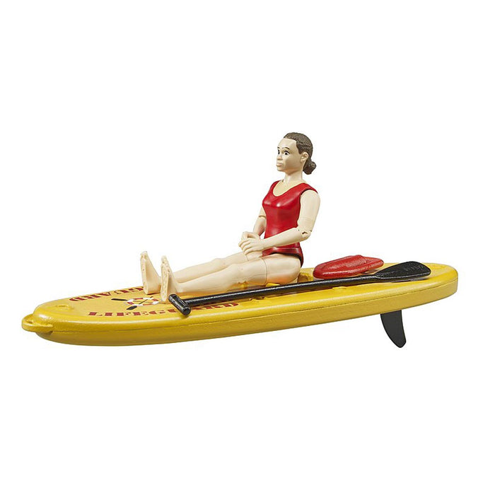1/16 Bworld Life Guard with Stand up Paddle Board by Bruder