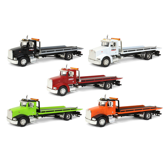 Set of 5 ~ 1/64 Peterbilt 385 Rollbacks, Exclusive Limited Edition, 300 of Each Produced