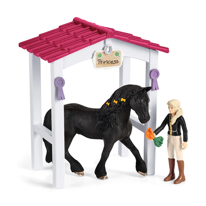 Horse Stall with Horse club Tori and Princess by Schleich