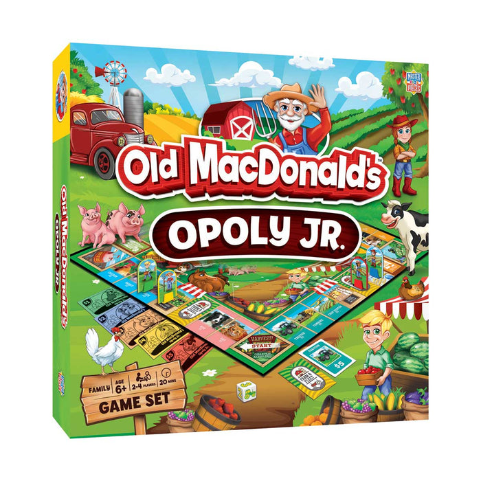 Old MacDonald's Opoly Junior Board Game