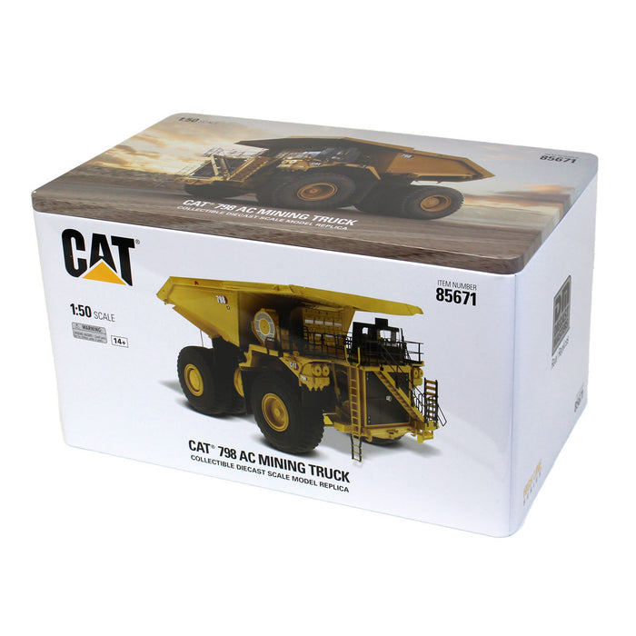 1/50 CAT 798 AC Mining Truck, Diecast Masters High Line Series
