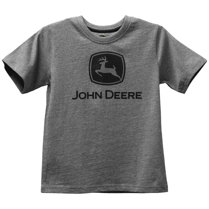 Youth John Deere Gray Trademark T-Shirt