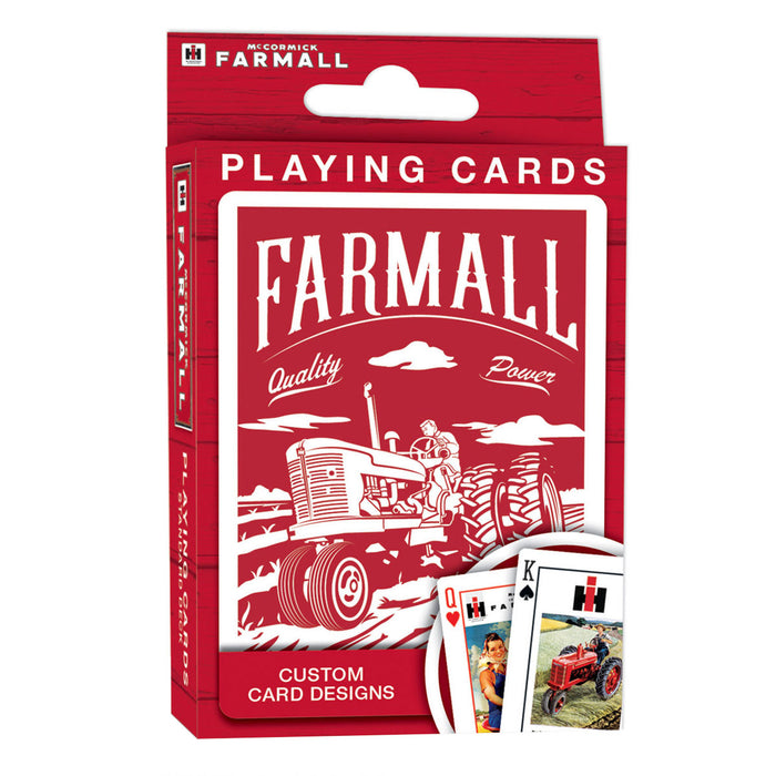 IH Farmall Playing Cards with Vintage Ad Designs