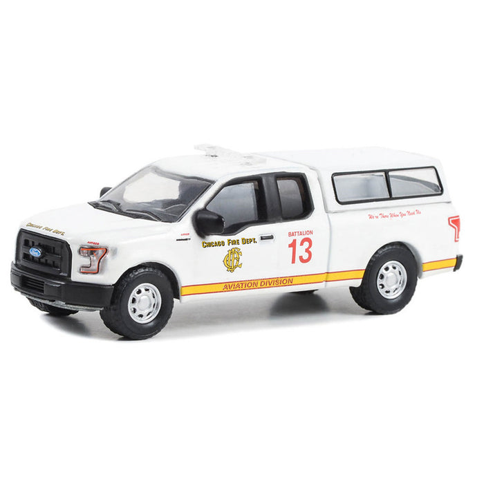 1/64 2016 Ford F-150, Chicago Fire Dept., Fire & Rescue Series 4