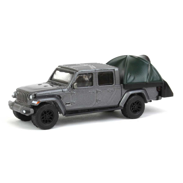 (B&D) 1/64 2021 Jeep Gladiator High Altitude with Bed Tent, Great Outdoors Series 2 - Damaged Box
