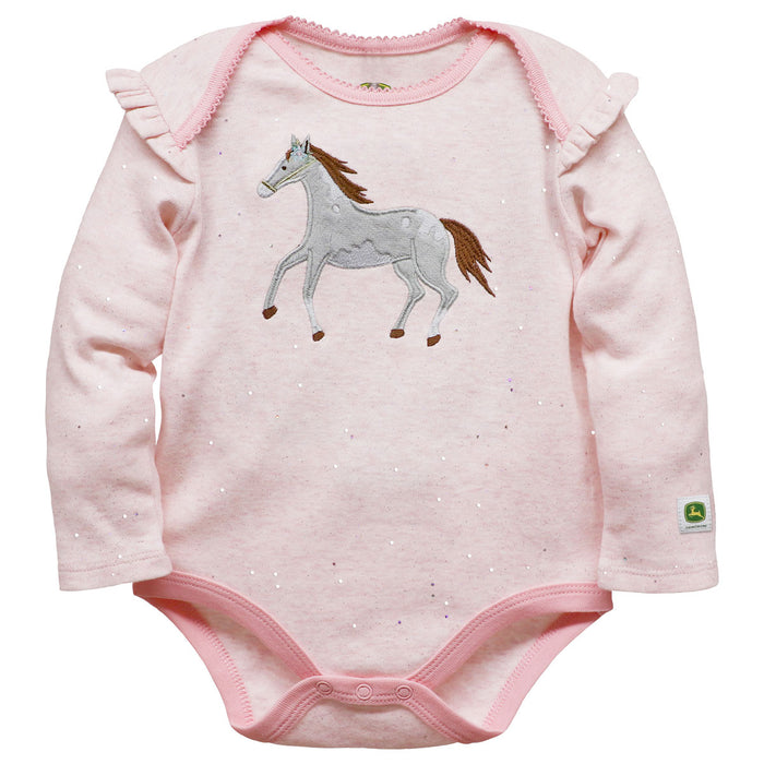 Infant John Deere Pony Long Sleeve Bodyshirt