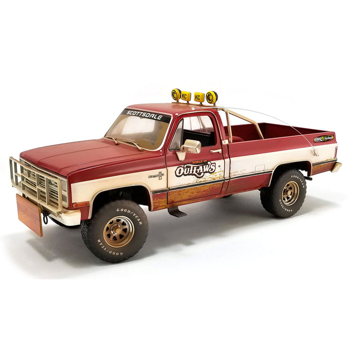 (B&D) 1/18 1982 Chevrolet K-20, World of Outlaws Push Truck, ACME Exclusive - Damaged Box