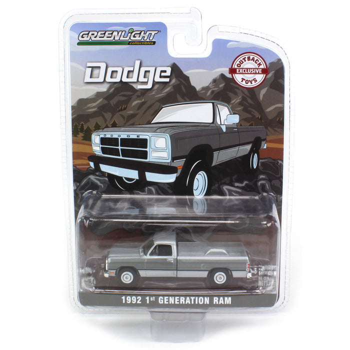 1/64 Dodge Ram 1st Gen Pickups, 4 Trucks
