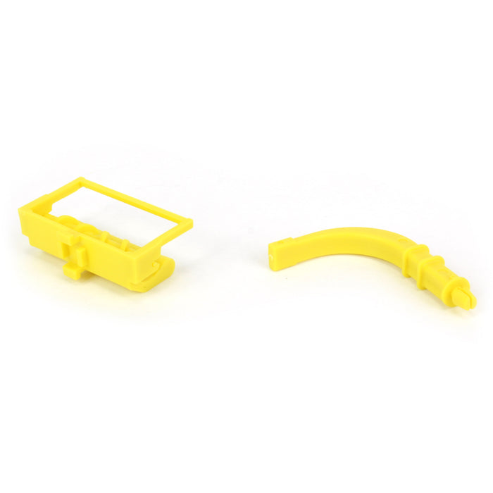 1/64 ST352 Plastic Yellow Hay Head & Spout for Pull Type Forage Harvester