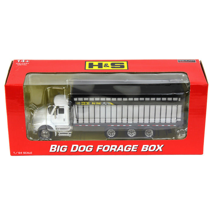 1/64 White International 8600 with H&S Big Dog 1226 Forage Box