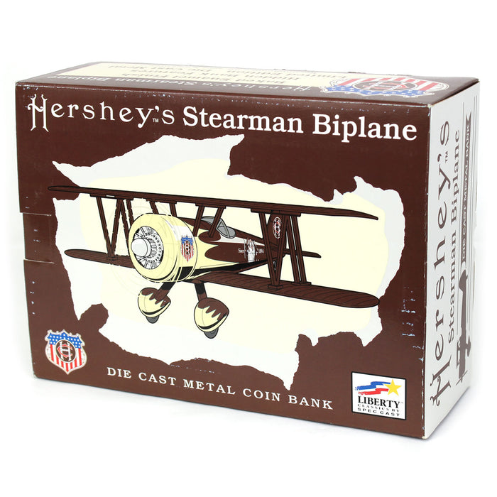 Hershey's Stearman Biplane Coin Bank