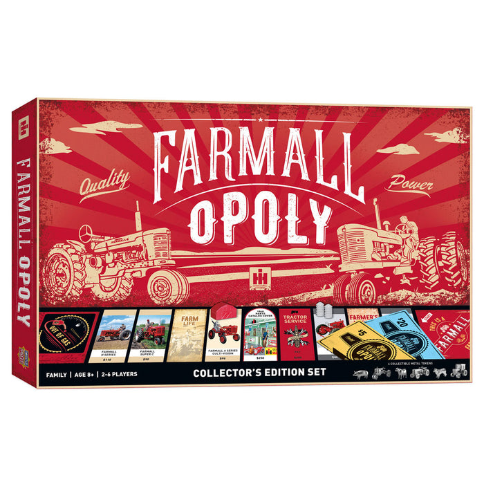 Farmall Opoly Board Game