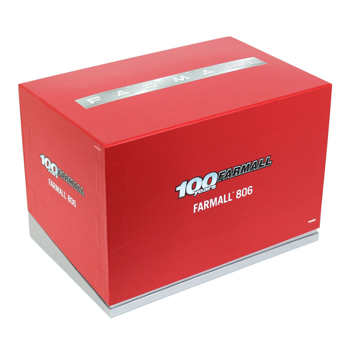 (B&D) 1/16 Limited Edition Farmall 806, Farmall 100th Anniversary Edition - Damaged Box