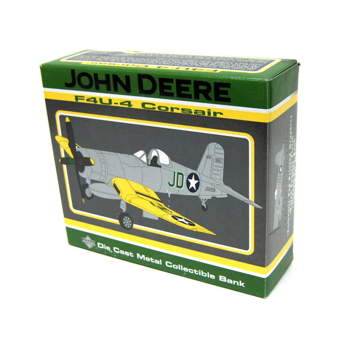 John Deere F4U-4 Corsair Die-cast Coin Bank, 1995 Edition