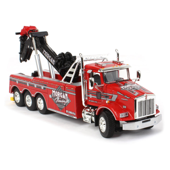 1/64 Kenworth T800 Day Cab w/ Miller Century 9055 Tri-axle Wrecker, Morgan Towing & Recovery