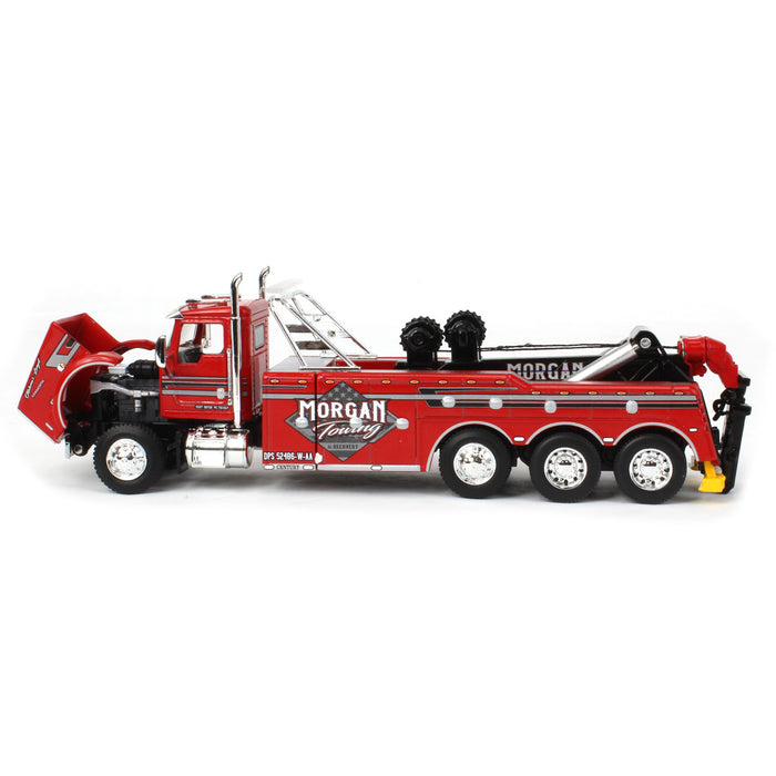 1/64 Kenworth T800 Day Cab w/ Miller Century 9055 Tri-axle Wrecker, Morgan Towing & Recovery