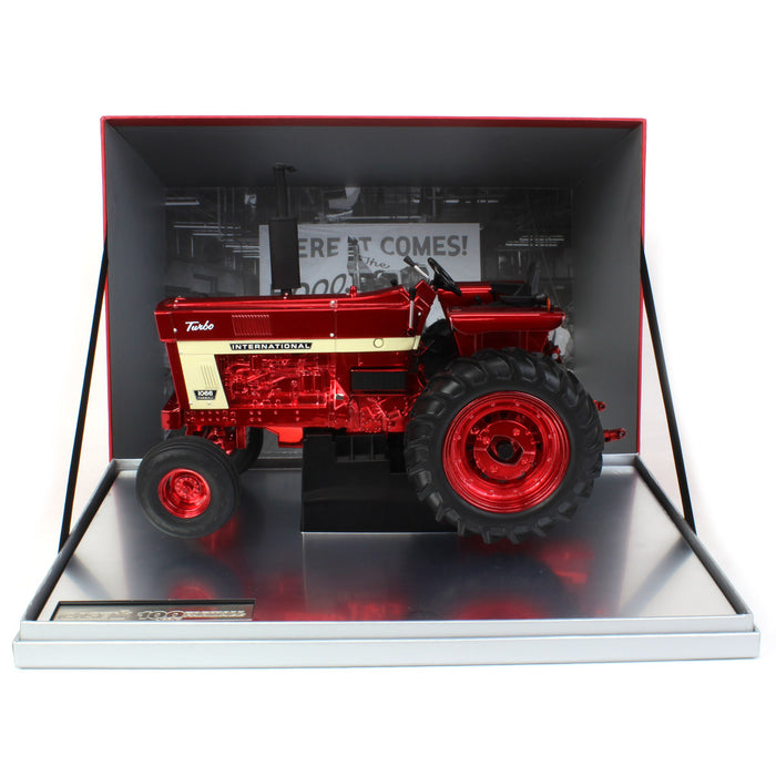 Red Chrome ~ 1/16 Limited Edition Farmall 1066, Farmall 100th Anniversary Edition